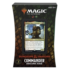 Commander deck - Draconic Rage - Adventures in the Forgotten Realms - Magic The Gathering